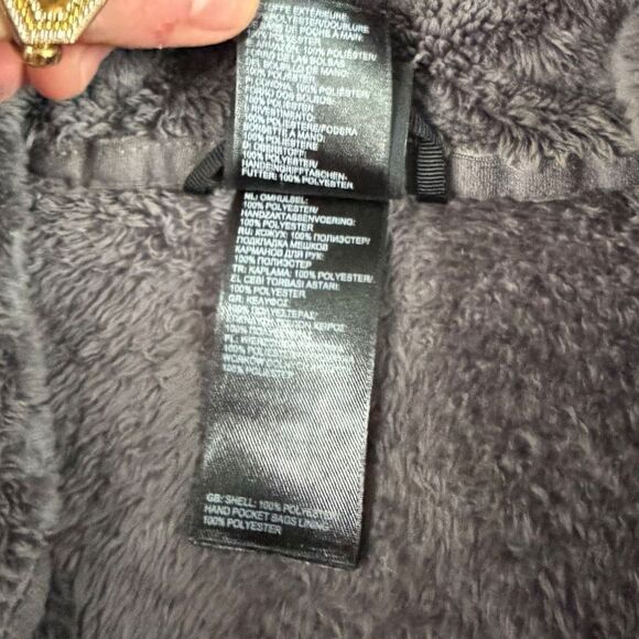 THE NORTH FACE Women’s Gray Osito Fleece Jacket Size Large - Picture 7 of 9